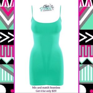 💥5 for $25! Sugarlips Seamless long Layer Cami